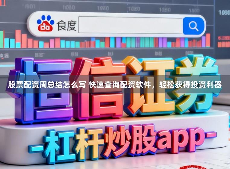 股票配资周总结怎么写 快速查询配资软件，轻松获得投资利器