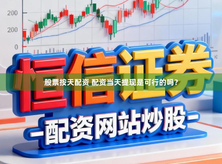 股票按天配资 配资当天提现是可行的吗？