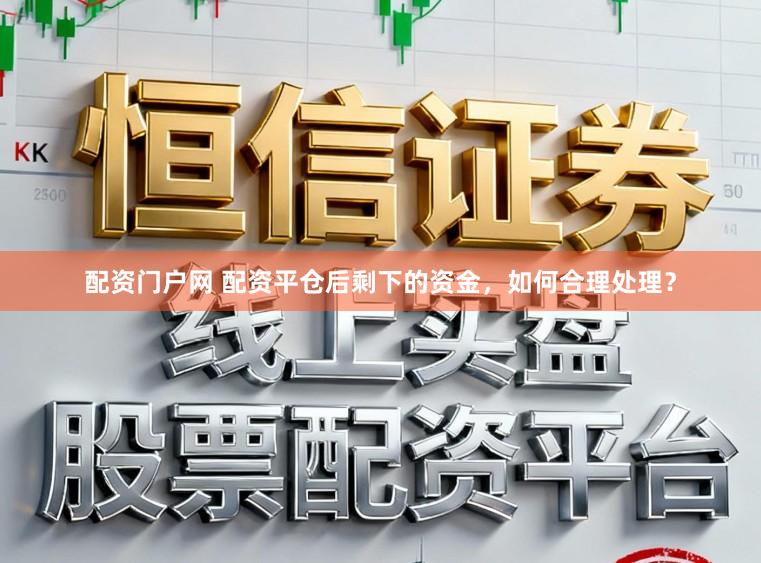 配资门户网 配资平仓后剩下的资金，如何合理处理？